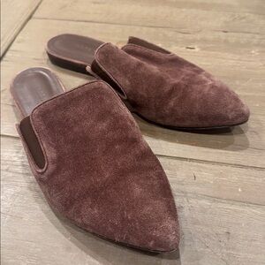 Jenni Kayne Mules Espresso Brown Suede 39